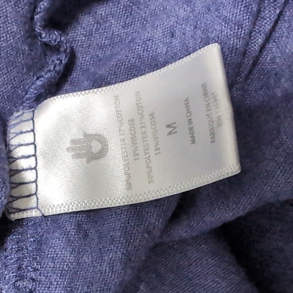 Spiritual Gangster GOOD KARMA Muscle Tank Top Navy Blue women's size Medium - Picture 8 of 8